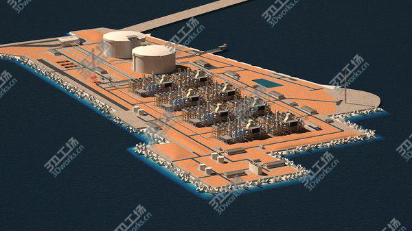 images/goods_img/20210312/LNG Factory and Rig 3D model/4.jpg